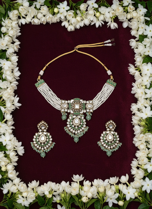 Aadhira meenakari set