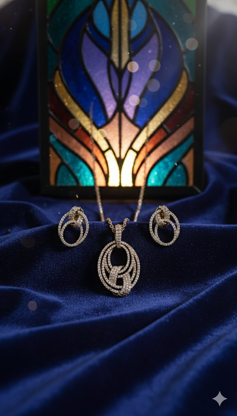 Aurelia Luxe Antique Loop Set