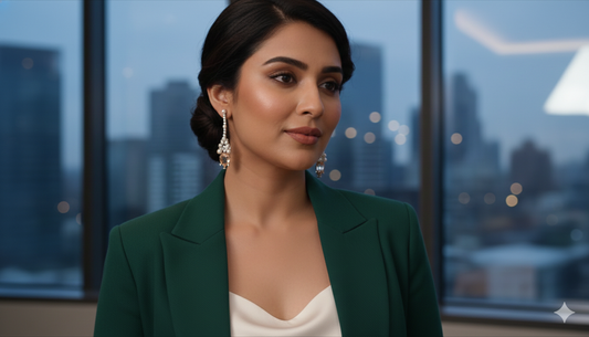 Ishya AD Pearl Danglers