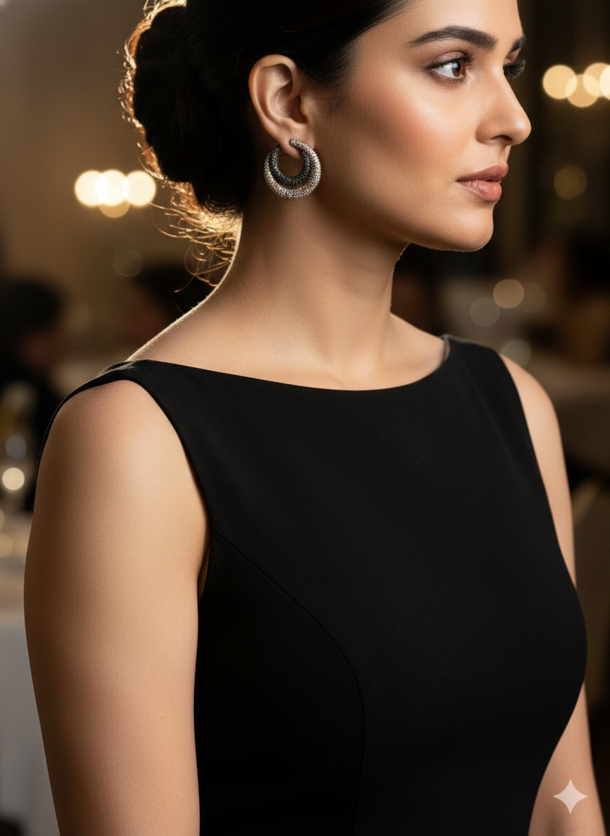 Galaxy Loop Earrings