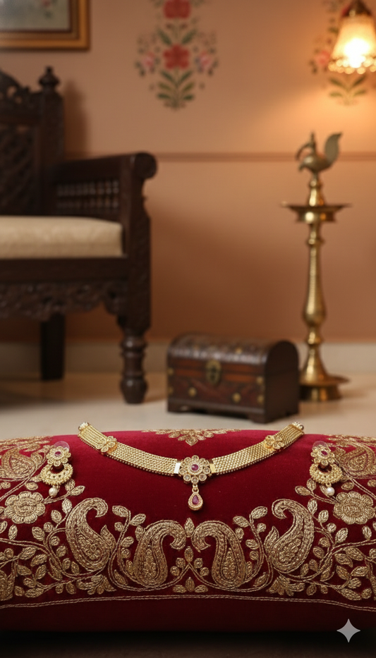 Heritage Temple Ruby Set