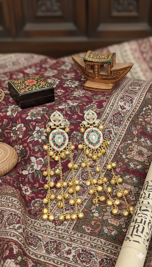 Suhani Meenakari Kashmiri Earrings