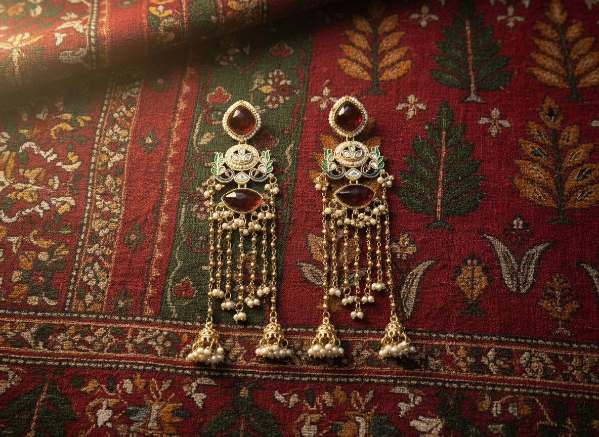 Kashmiri Bahaar Earrings