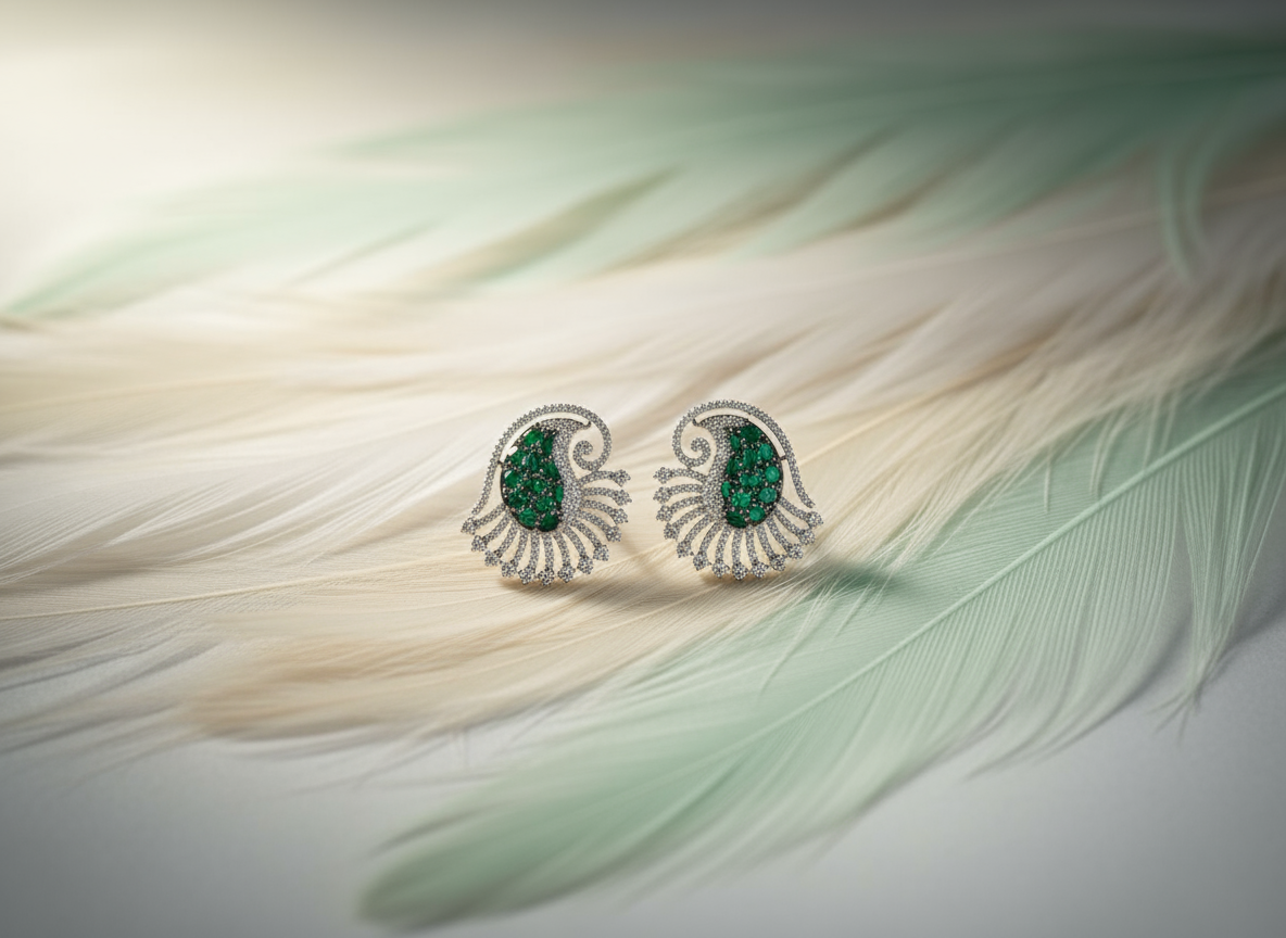 Peacock Mystique Earrings