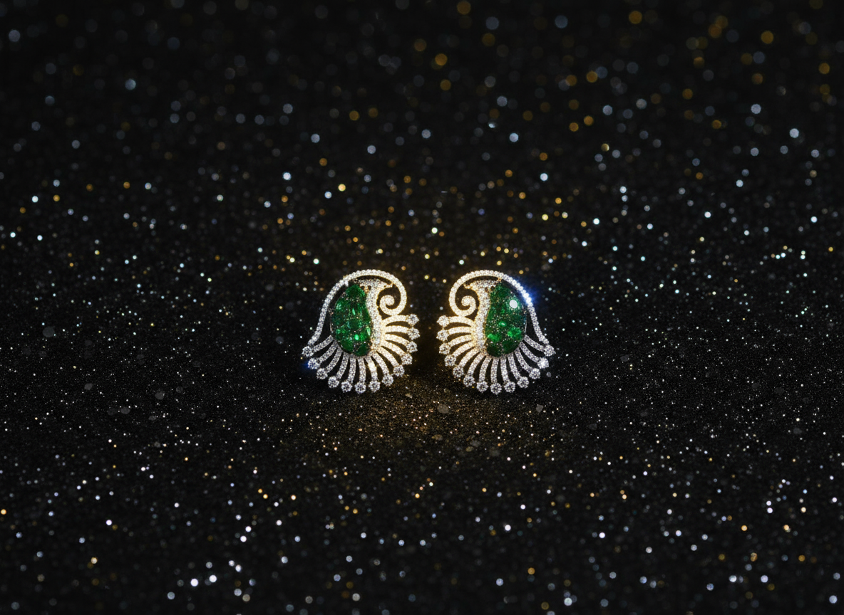 Peacock Mystique Earrings