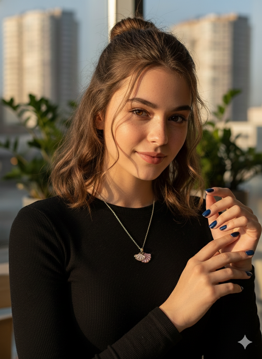 Softwave Shell Necklace