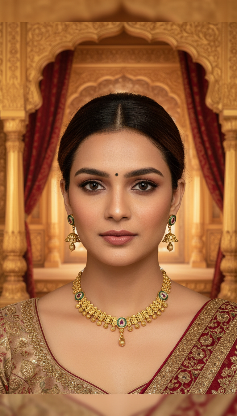 Anvika Temple Grace Choker