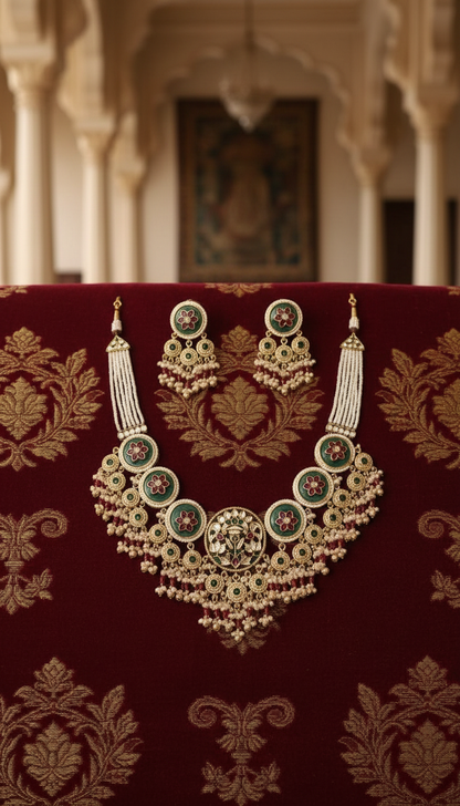 Garden of Paradise Emerald Set