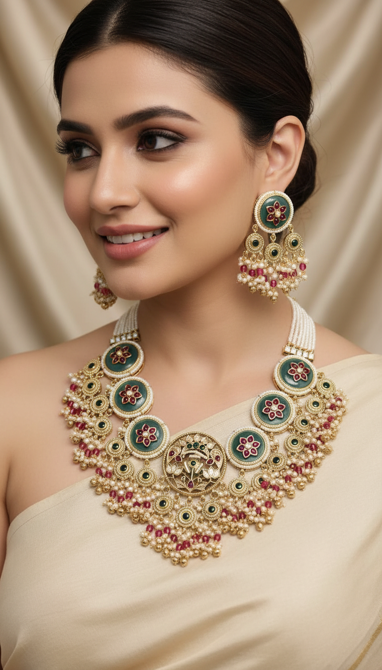 Garden of Paradise Emerald Set