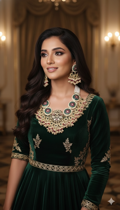 Garden of Paradise Emerald Set