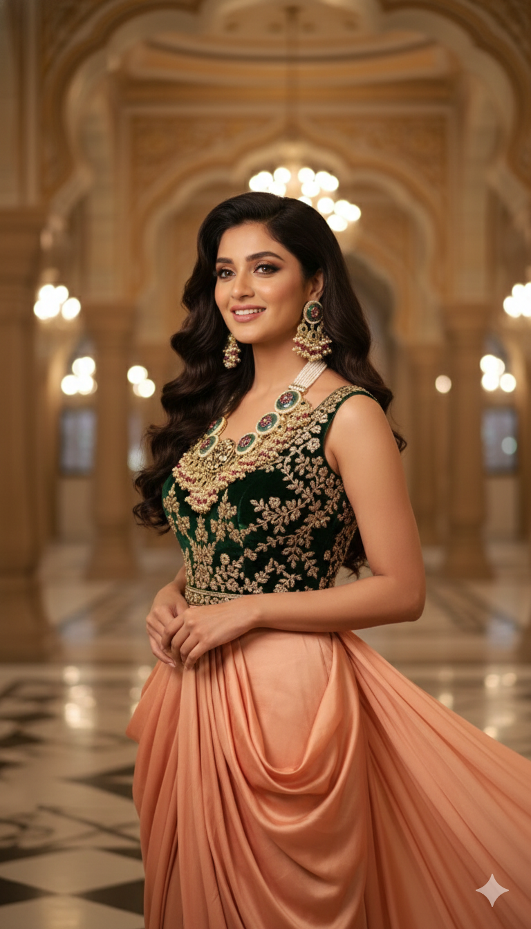 Garden of Paradise Emerald Set