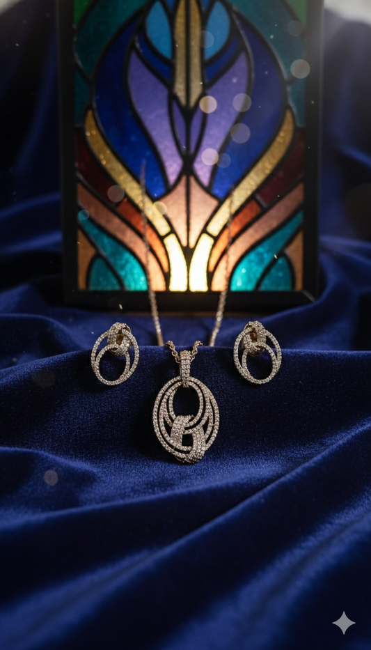 Aurelia Luxe Antique Loop Set