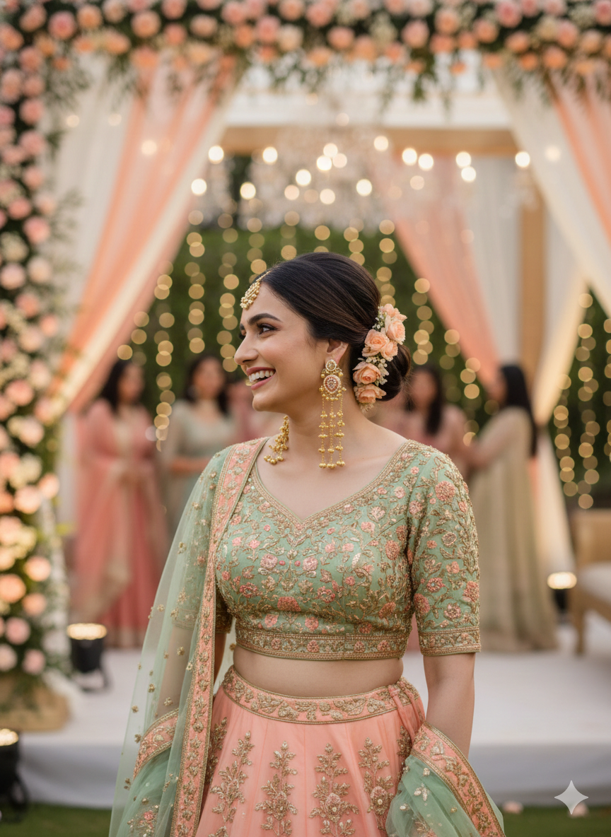 Zohaina Kashmiri Drop Earrings