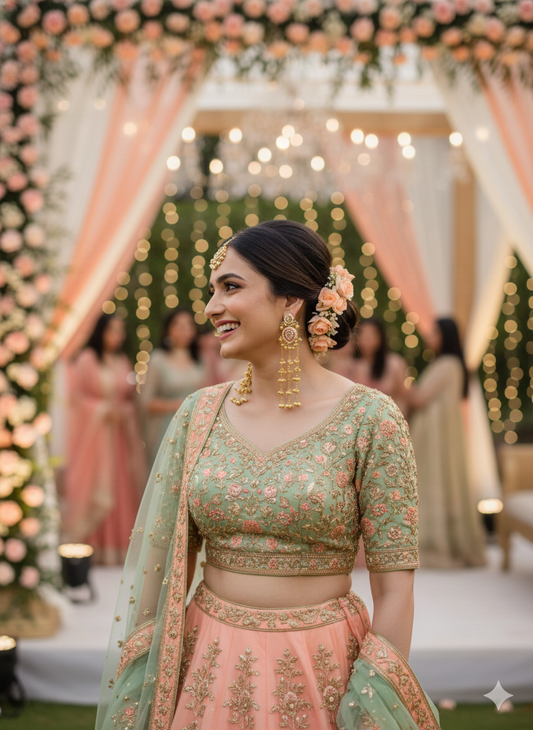 Zohaina Kashmiri Drop Earrings