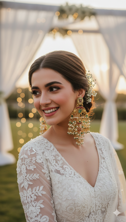 Crown Of Kashmir Earrings