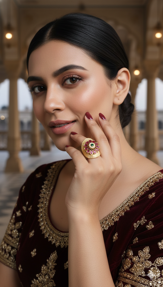 Aadhira Royal Bloom Ring