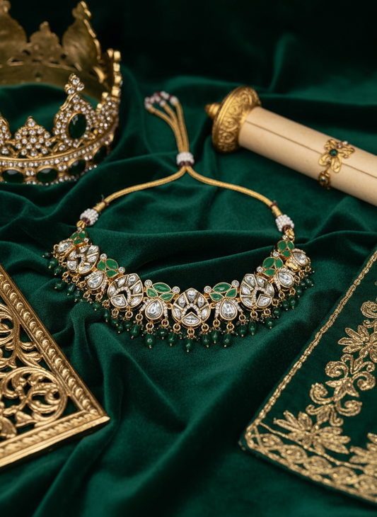 Kundan Choker Regalia set