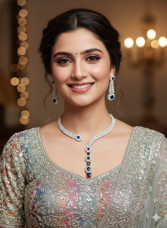 Myra Sapphire Luxe Set