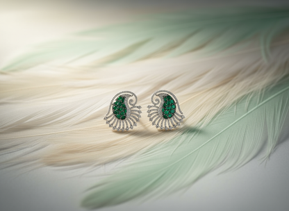 Peacock Mystique Earrings