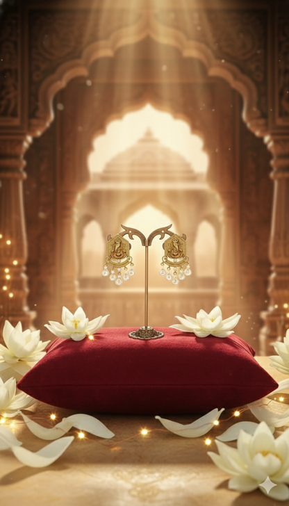 Divine Ganesha Earrings