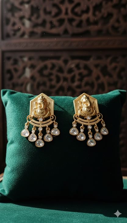 Divine Ganesha Earrings