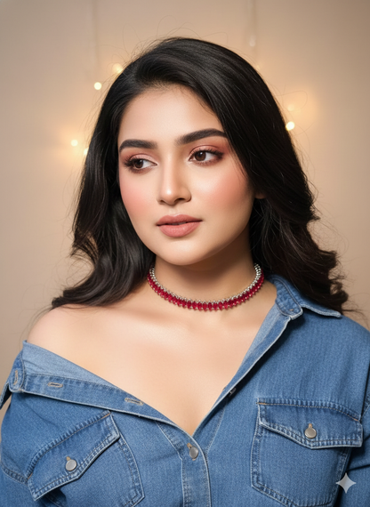 Scarlet Spark Choker