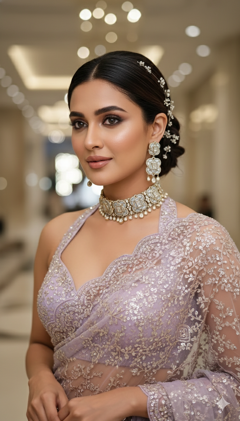 Victorian Queen Mother Of Pearl Choker